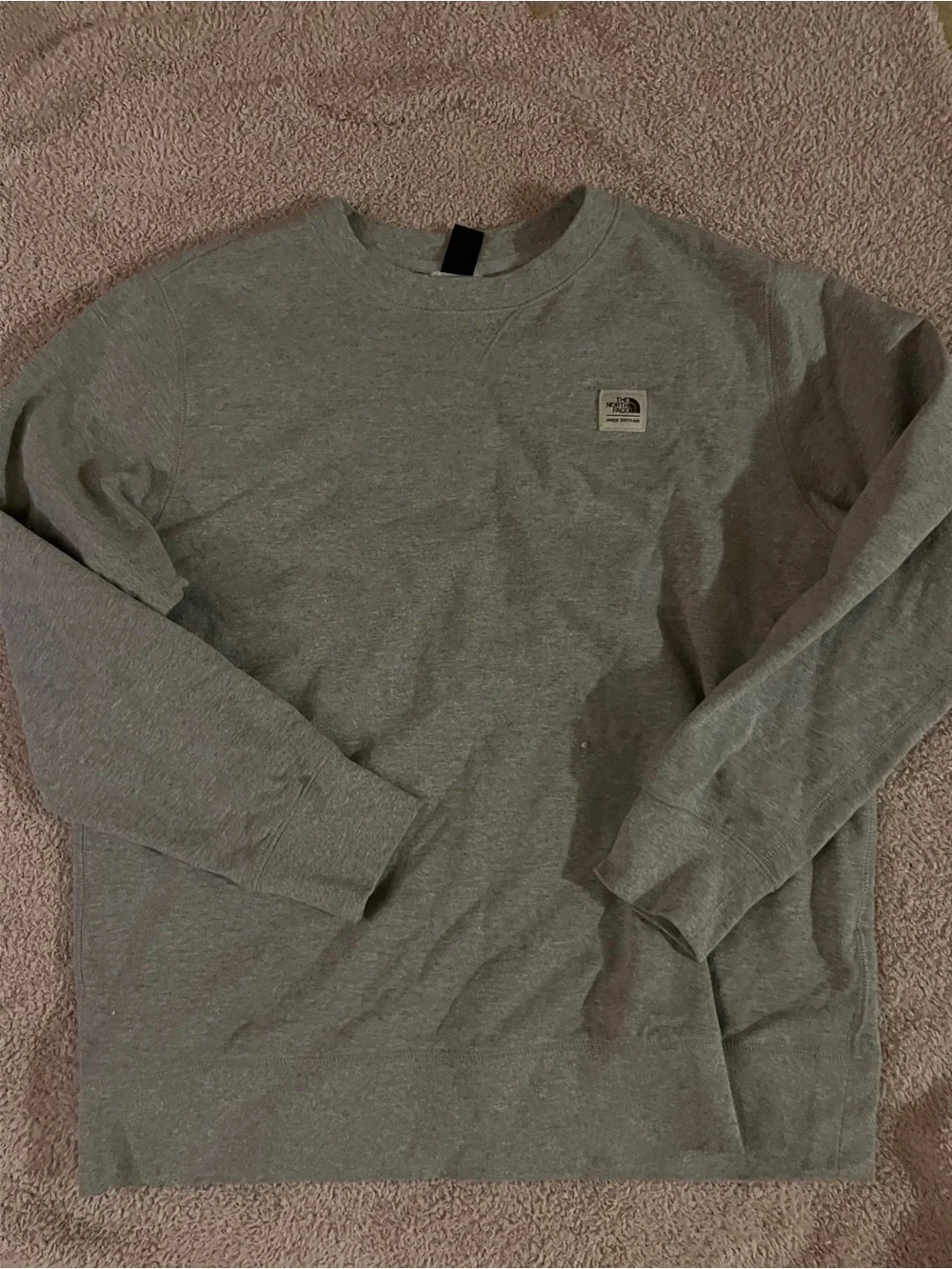 The North Face Men's Crewneck Sweatshirt - Heather Gray